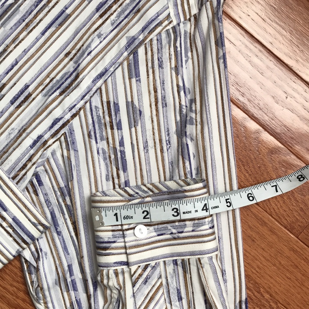 Button Down Patterned Shirt - image 8